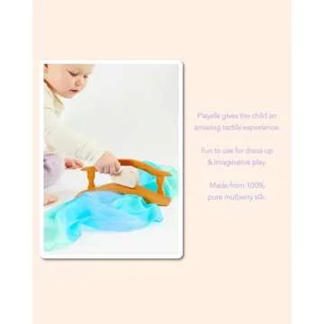 Sarah's Silks Enchanted Mini Playsilks Set for Kids