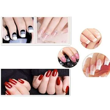 Aoshang 7Pcs UV Gel Nail Brush Set for Perfect Nail Art