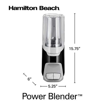 Hamilton Beach 800W Power Blender for Smoothies & Shakes