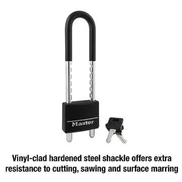 Master Lock 527D Adjustable Shackle Padlock for Security