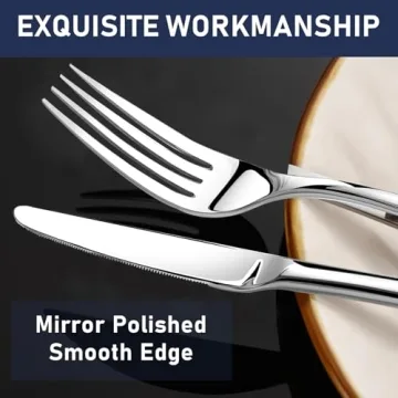 STILLOYE 30-Piece Premium Stainless Steel Silverware Set