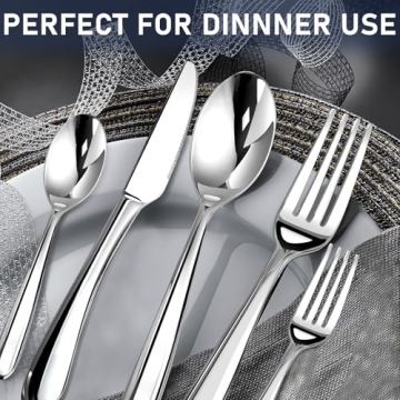 STILLOYE 30-Piece Premium Stainless Steel Silverware Set