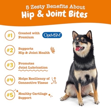 Zesty Paws Hip and Joint Supplement - Bacon Flavor 90 Count