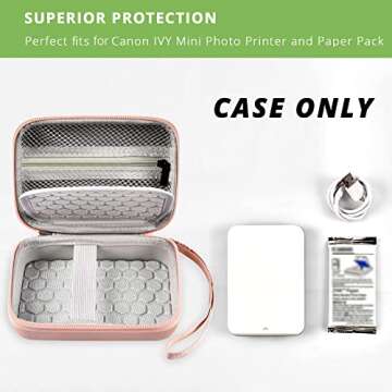 Case Compatible with Canon for Ivy/for Ivy 2 Mobile Mini CLIQ CLIQ+ CLIQ2 CLIQ+2 Instant Camera Prin...