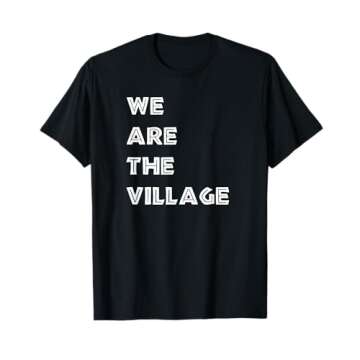 We are the village Cute Adoption Foster Care Mom Shirt T-Shirt
