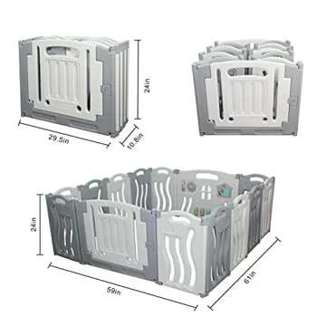 Baby Playpen Activity Centre Safety Play Yard for Kids