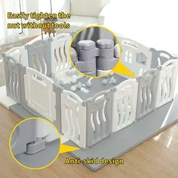 Baby Playpen Activity Centre Safety Play Yard for Kids