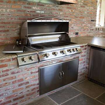 Blaze Grills 40" 5-Burner Built-in Gas Grill with Infrared Burner