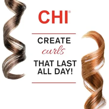 CHI Ceramic Curling Iron for Smooth Curls and Shine
