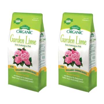 Espoma Organic Garden Lime; Raises Soil pH and Helps Turn Hydrangeas Pink! Contains pelletized dolom...
