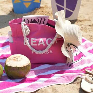 Canvas Tote Bags Gifts for Women Wife Girlfriend Mother Ladies Her Large Waterproof Carry On Bag wit...