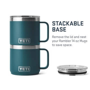 YETI 14 oz Stackable Mug - Insulated & Durable