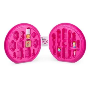 Mini Brands Mini Foodies Series 2 Collector Kit (3 Pack + Collector Case) by ZURU, Mystery Capsule Real Miniature Brands Collectable Toy, Collectibles, Fast Food Toys and Shopping Accessories