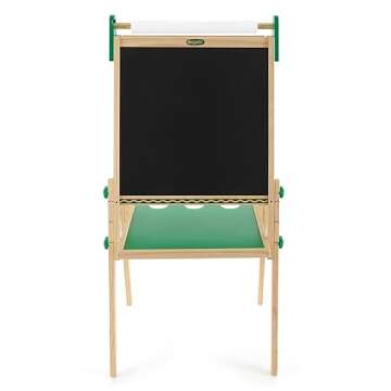 Crayola Wooden Art Easel: 2-in-1 for Kids' Creativity