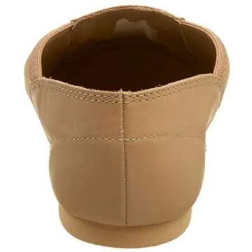 Capezio Women's E Series Jazz Slip-on Shoe in Caramel