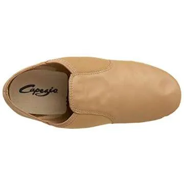 Capezio Women's E Series Jazz Slip-on Shoe in Caramel
