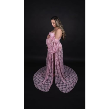 Saslax Lace Maternity Dress - Stunning Photoshoot Gown