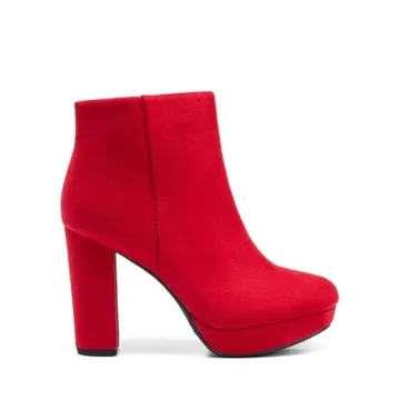 DREAM PAIRS Women's Stylish High Heel Ankle Boots