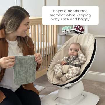 4moms MamaRoo Multi-Motion Baby Swing with Bluetooth Control