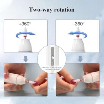 Professional Electric Nail Drill for Home & Salon Use