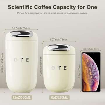 OTE Leakproof Coffee Travel Mug - Insulated & Stylish
