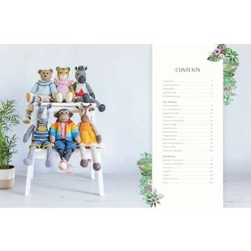 Knitted Wild Animal Friends: Over 40 knitting patterns for wild animal dolls, their clothes and accessories (Knitted Animal Friends)