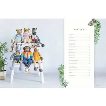 Knitted Wild Animal Friends: Over 40 knitting patterns for wild animal dolls, their clothes and accessories (Knitted Animal Friends)