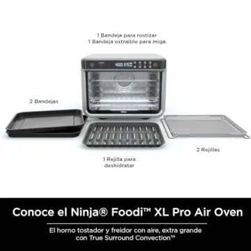 Ninja DT201 Foodi – 10-in-1 Air Fryer & Toaster Oven