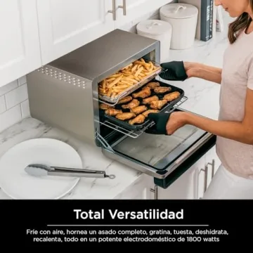 Ninja DT201 Foodi – 10-in-1 Air Fryer & Toaster Oven