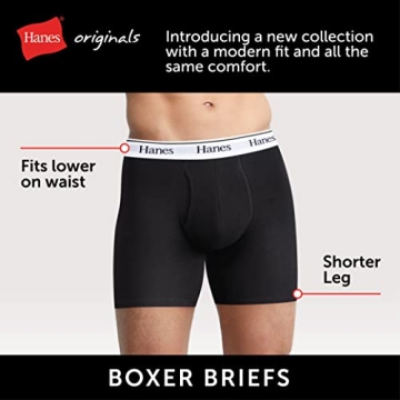 Hanes Originals Men’s Boxer Briefs & Trunks - Modern Fit