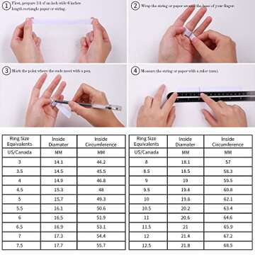 5 Stone Moissanite Rings for Women, 3.75MM D Color VVS1 Clarity Lab Created Moissanite Anniversary Rings 14K White Gold Filled S925 Sterling Silver 5 Stone Moissanite Wedding Bands for Women Jewelry