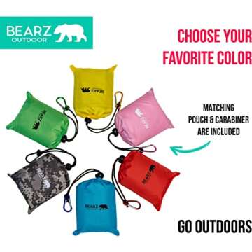 Compact Portable Pocket Blanket for Travel and Outdoors