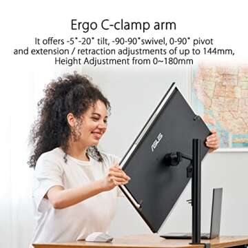 ASUS ZenScreen 24" Portable USB Monitor for Work