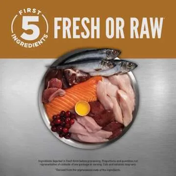 ORIJEN Puppy Dry Dog Food, Grain Free Dry Dog Food for Puppies, Fresh or Raw Ingredients, 13lb