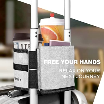 Perilogics Travel Cup Holder - Convenient Luggage Accessory