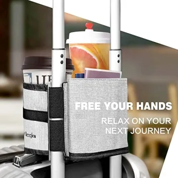 Perilogics Travel Cup Holder - Convenient Luggage Accessory