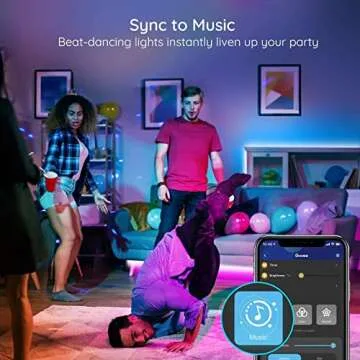 Govee 65.6ft Smart Alexa LED Strip Lights for Home