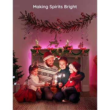 Govee 65.6ft Smart Alexa LED Strip Lights for Home