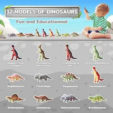 CalmNFiz Bath Bombs with Dinosaur Toys - Fun & Educational