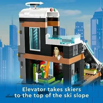 LEGO City Ski Center Building Toy for Imaginative Play