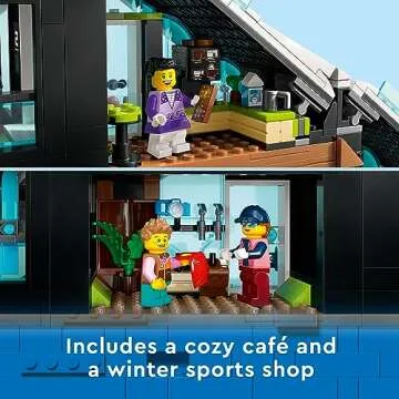 LEGO City Ski Center Building Toy for Imaginative Play