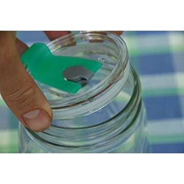 Masun Mason jar Drinking lids (Wide mouth lids 4 pack) (4529)