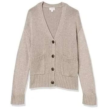The Drop Brigitte Women's Plus Size Cardigan - Elegant Comfort