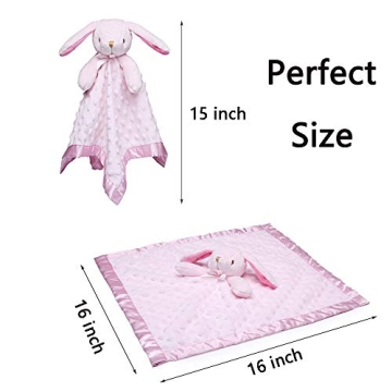 Pro Goleem Soft Bunny Lovey - Perfect Baby Gift