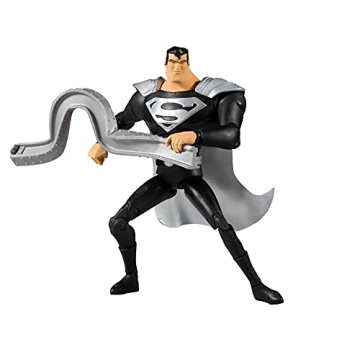 McFarlane Superman Black Suit Variant 7" Figure
