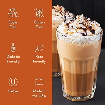 Jordan's Sugar-Free Caramel Mocha Coffee Syrup 25.4 oz
