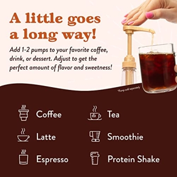 Jordan's Sugar-Free Caramel Mocha Coffee Syrup 25.4 oz