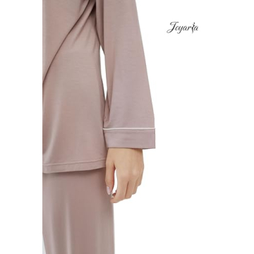 Joyaria Women's Bamboo Pajamas Set for Comfortable Sleep