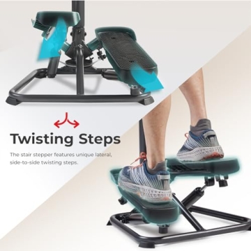 Smart Twist Stair Stepper with SunnyFit App – SF-S020027SMART