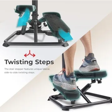 Smart Twist Stair Stepper with SunnyFit App – SF-S020027SMART
